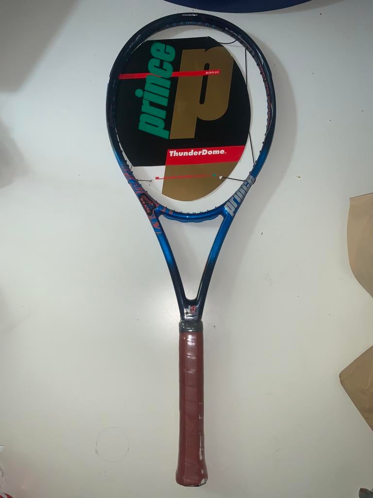 Prince ThunderDome Longbody Midplus Tennisracket nieuw, Sport en Fitness, Tennis, Zo goed als nieuw, Racket, Prince, Ophalen of Verzenden