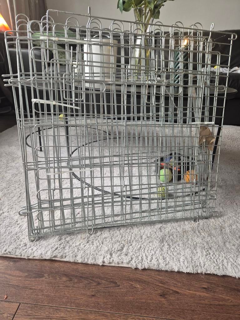 Metalen puppyren, Ophalen of Verzenden, 110 cm of meer, 65 tot 100 cm