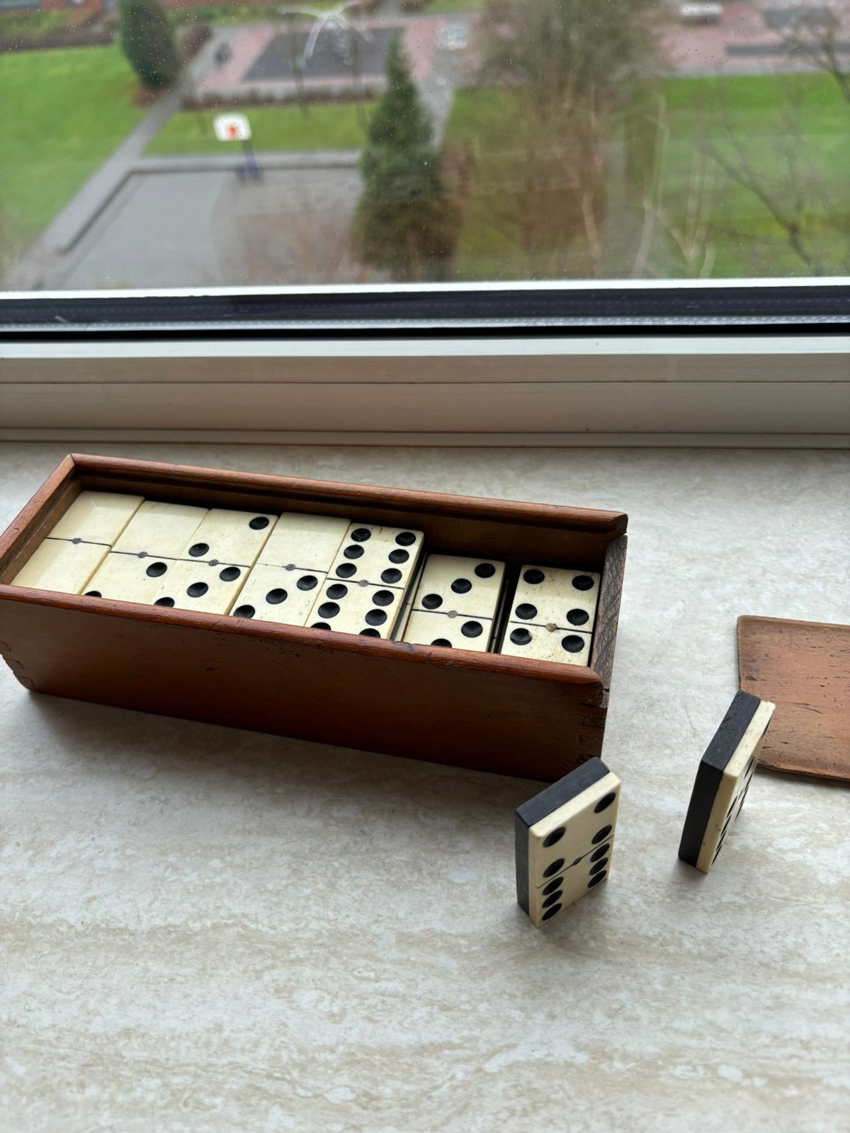antieke dominostenen, Eén persoon, Cadeaubon