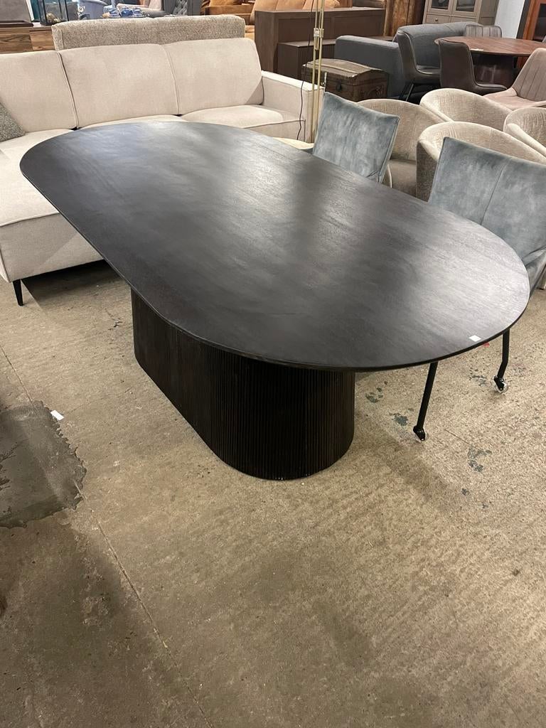 Eettafel Commodore ovaal 200x100x77cm, Huis en Inrichting, Tafels | Salontafels, Ophalen, ., 50 tot 100 cm, Zo goed als nieuw