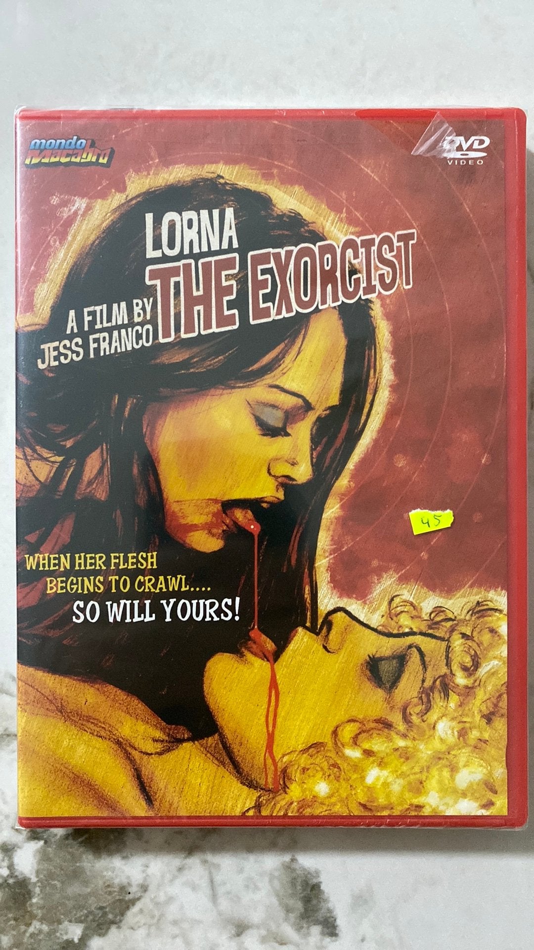 Lorna the exorcist DVD NIEUW, Cd's en Dvd's, Dvd's | Horror, Ophalen of Verzenden, Nieuw in verpakking, Overige genres