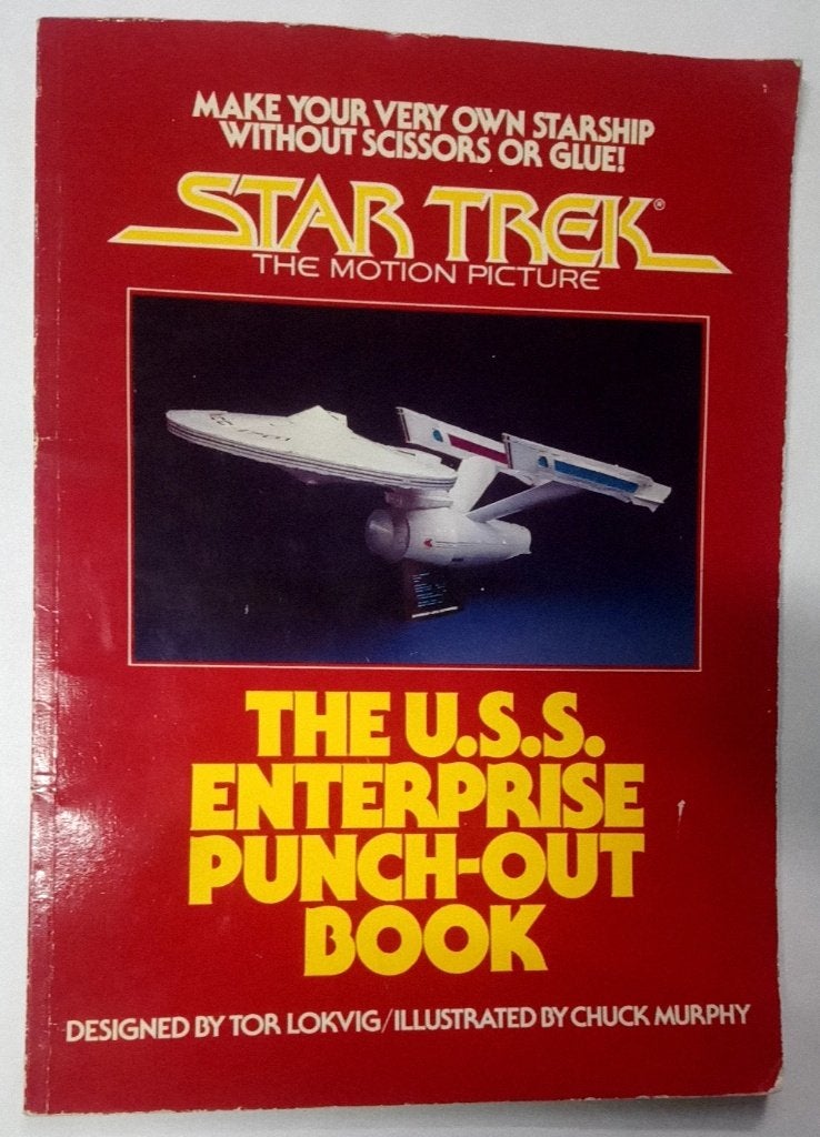 vintage star trek bouwpakket, Ophalen, Zo goed als nieuw, Tv, Beeldje, Replica of Model