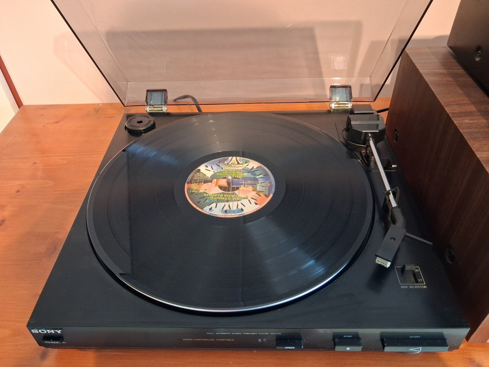 Sony PS-V702 platenspeler, Gebruikt, Automatisch, Ophalen of Verzenden, Platenspeler