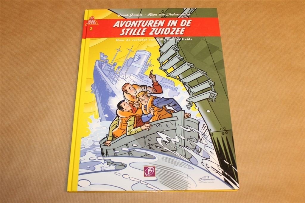 Bob Evers - Avonturen in de Stille Zuidzee - Hardcover strip, Boeken, Eén stripboek, Ophalen of Verzenden, Zo goed als nieuw
