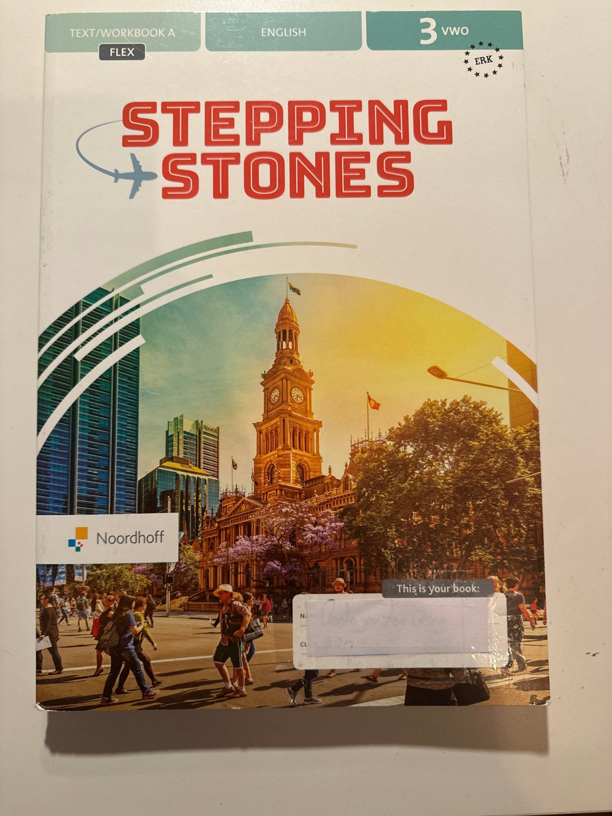 Stepping Stones Engels 3 VWO Tekst/Werkboek A, Ophalen of Verzenden, Nieuw, VWO, Engels