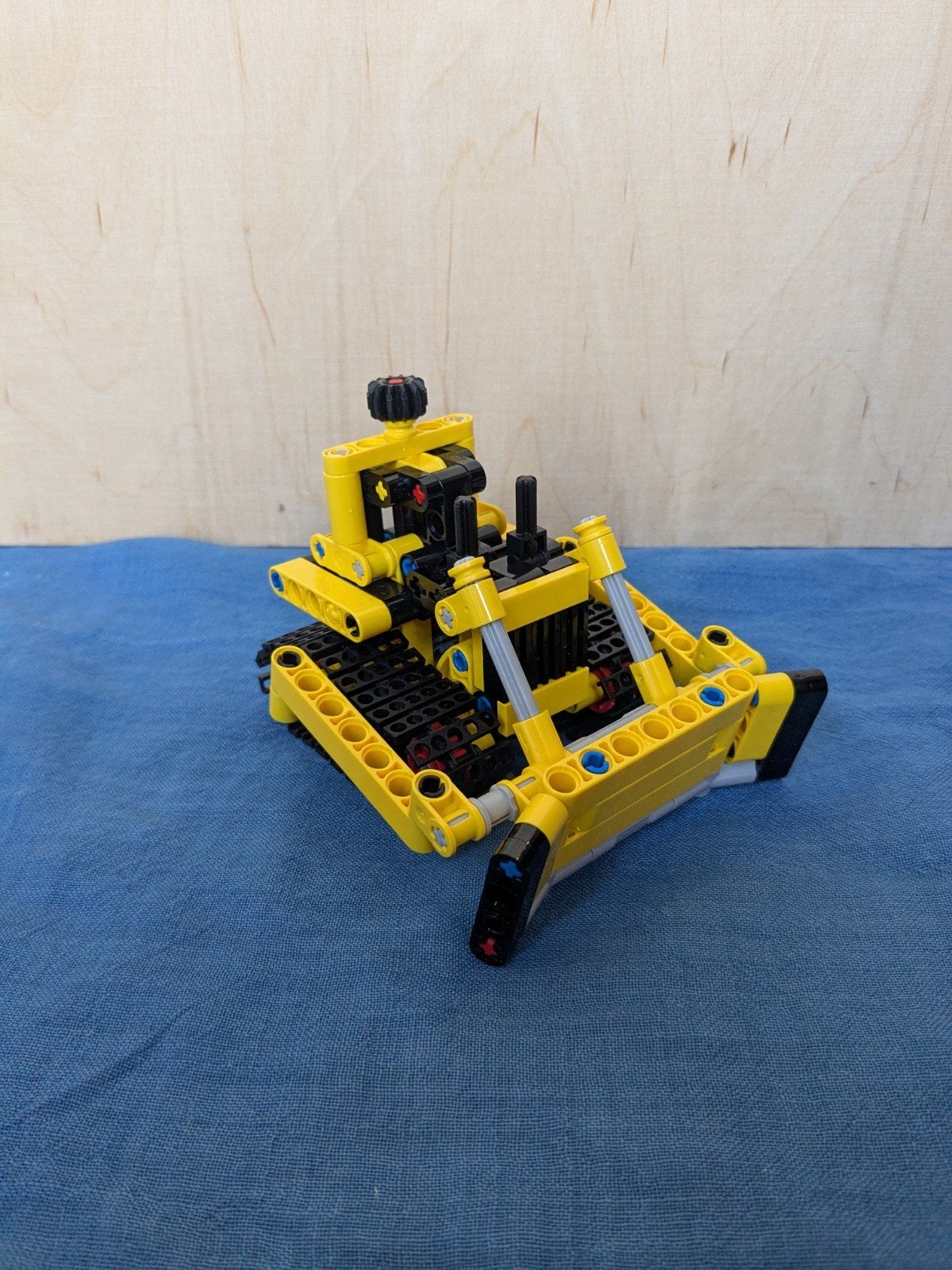 lego Technic 42163 zware bulldozer, Gebruikt, Lego, Inclusief instructies, Ophalen of Verzenden