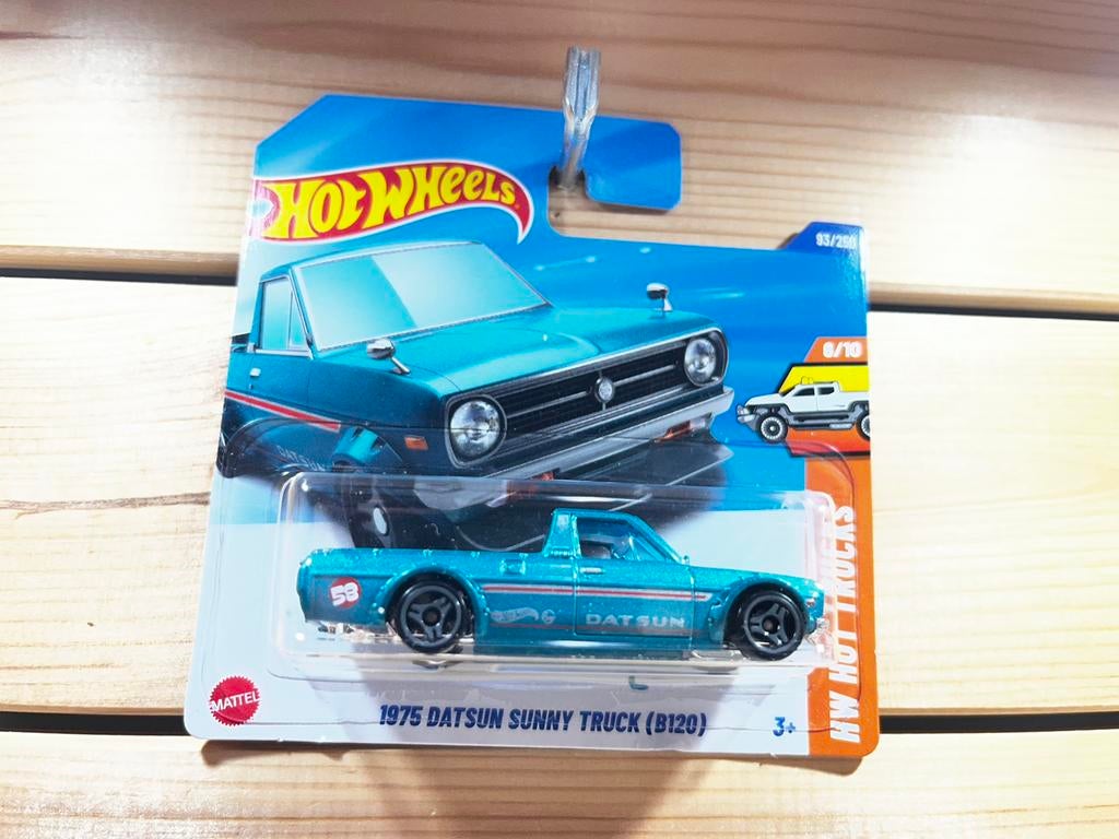 Datsun Sunny Truck B120 hotwheels, Ophalen of Verzenden, Zo goed als nieuw, Auto