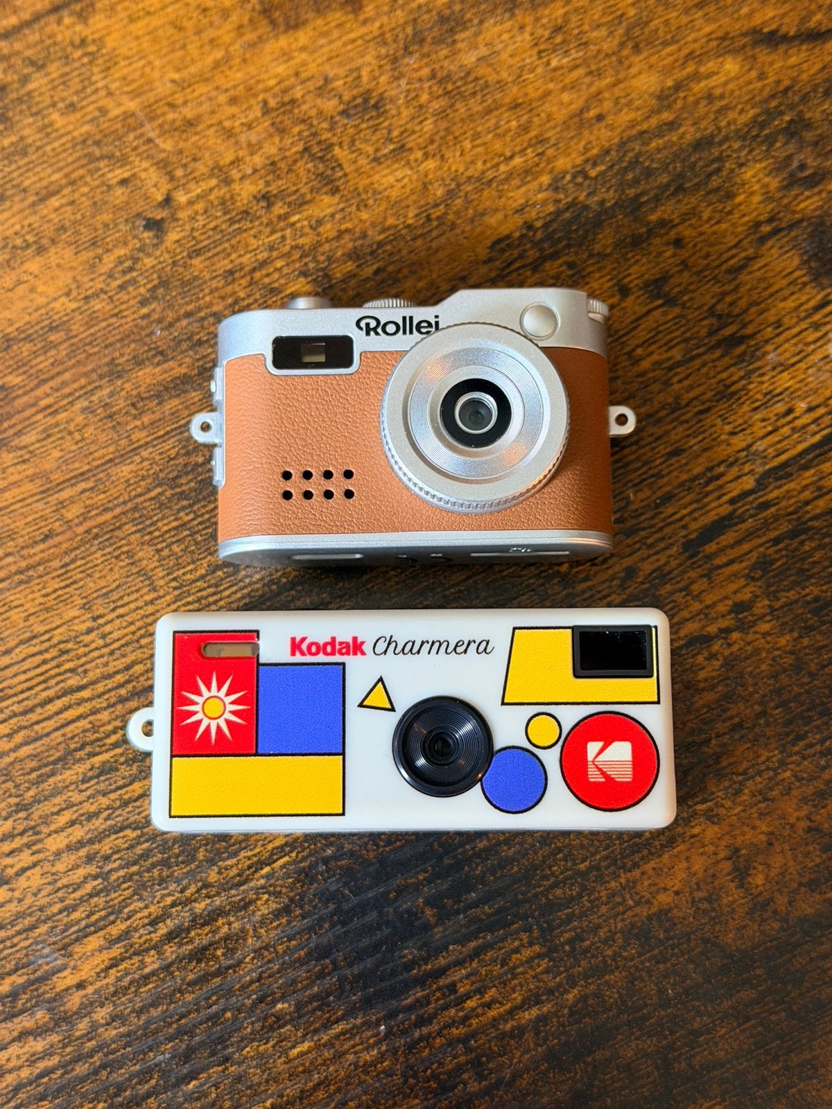 Kodak Charmera 1987 + Rollei Mini Camera, Nieuw, Ophalen of Verzenden, Geen optische zoom, Kodak