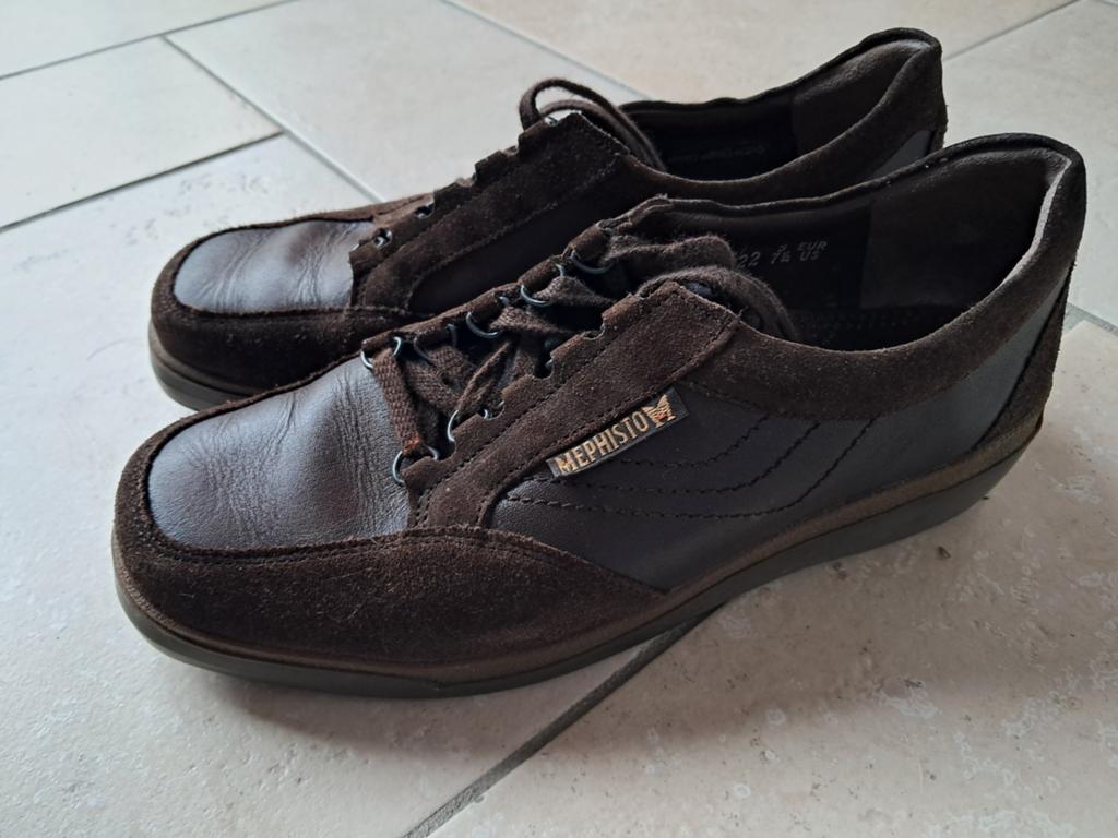 Mephisto leren dames schoenen, Mephisto, Bruin, Gedragen, Wandelschoenen
