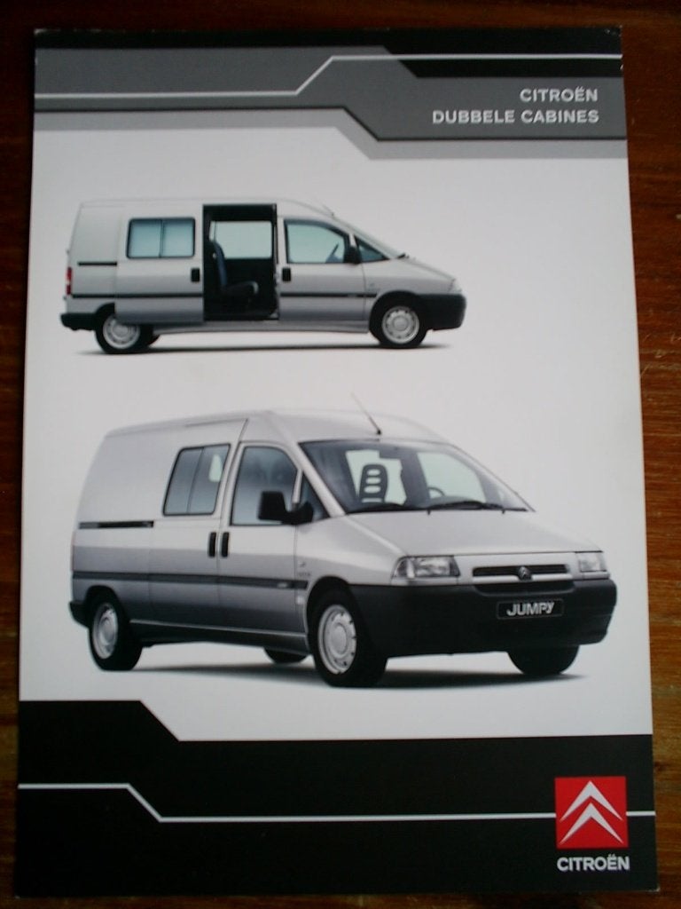 Citroen Jumpy Dubbele Cabine's, Verzenden, Zo goed als nieuw, Citroën