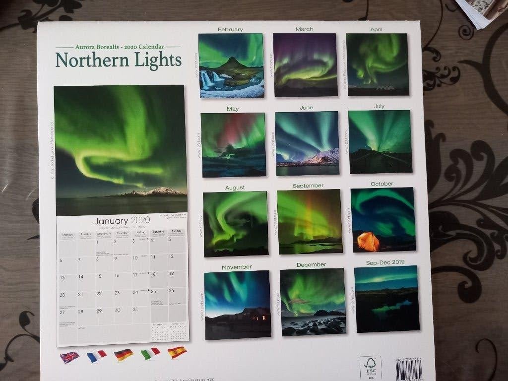 gratis kalender Noorderlicht, Ophalen of Verzenden, Maandkalender, Zo goed als nieuw