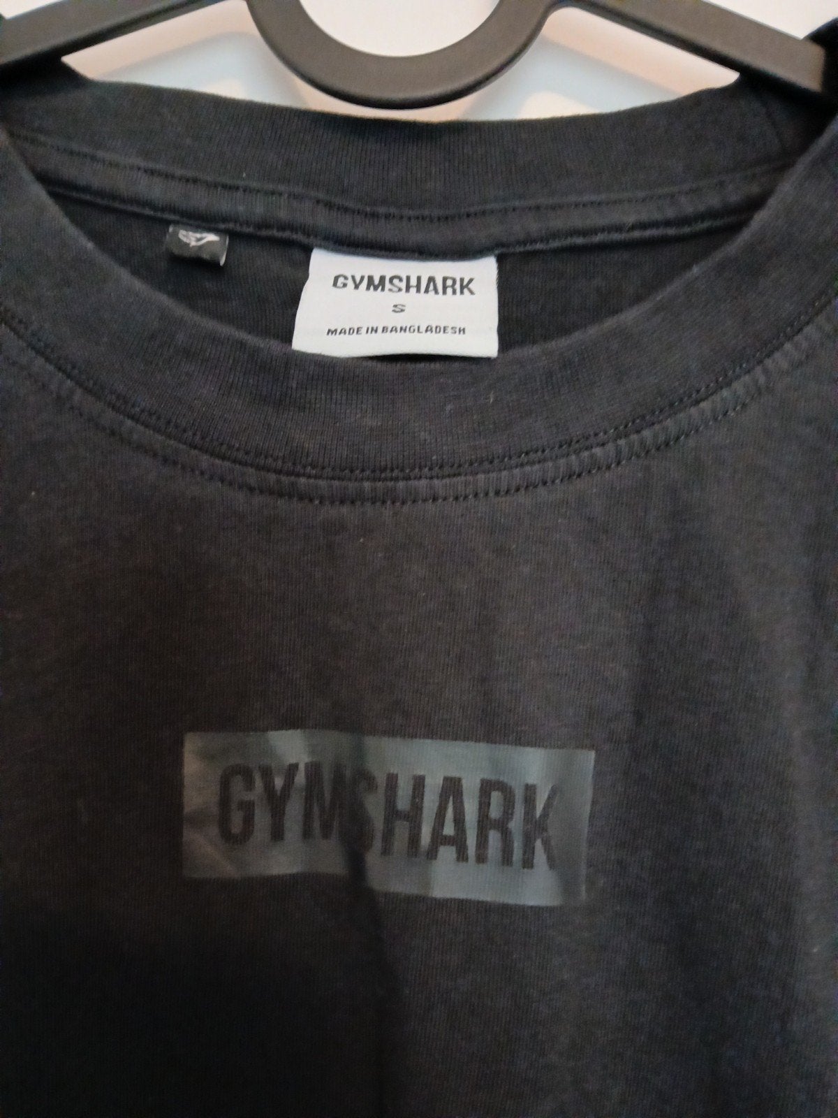 Gymshark T-shirt Maat S - Nieuwstaat, Kleding | Dames, Sportkleding, Zwart, Ophalen of Verzenden, Maat 36 (S), Gymshark