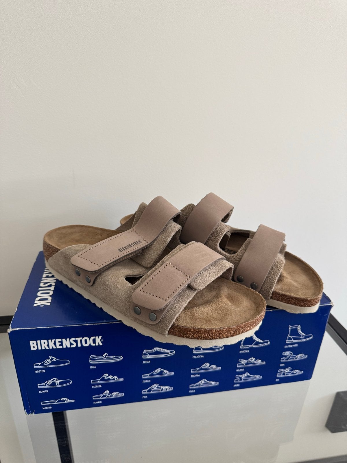 Birkenstock Uji Taupe Narrow Fit Sandalen - Maat 37, Verzenden, Nieuw, Overige kleuren, Sandalen of Muiltjes