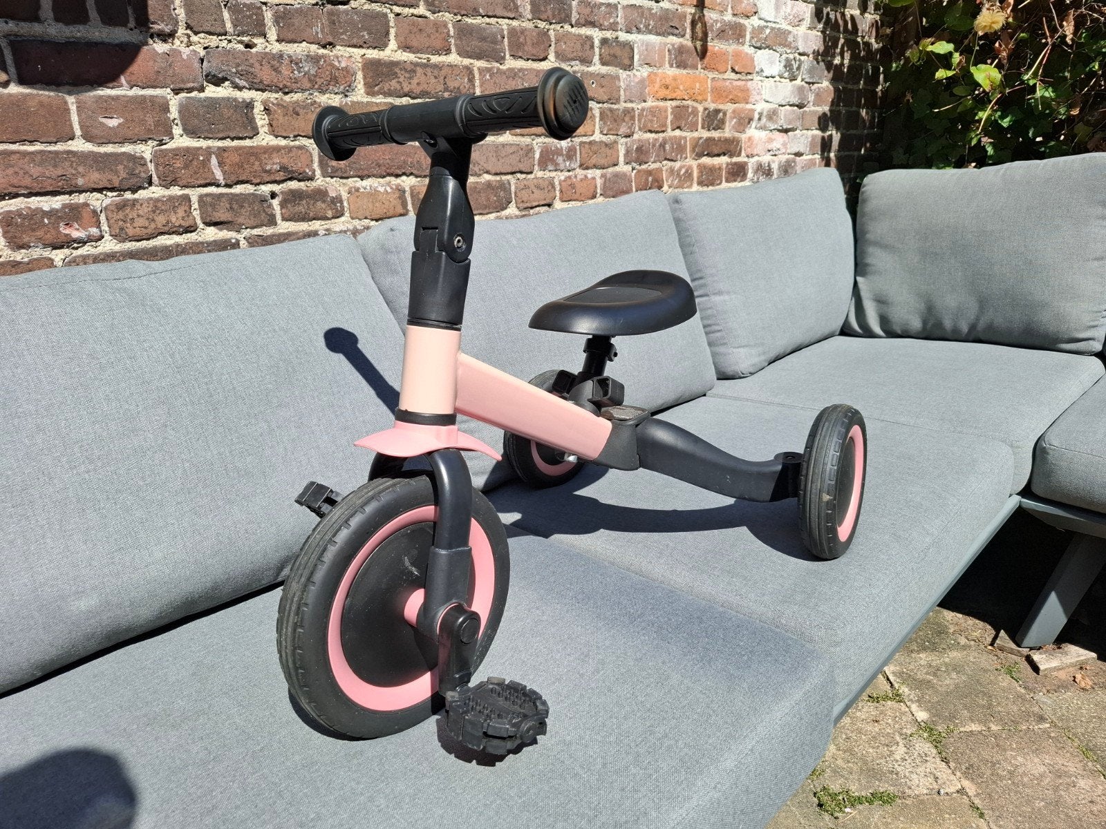 Roze Topmark 4-in-1 fiets, Ophalen, Zo goed als nieuw, Topmark