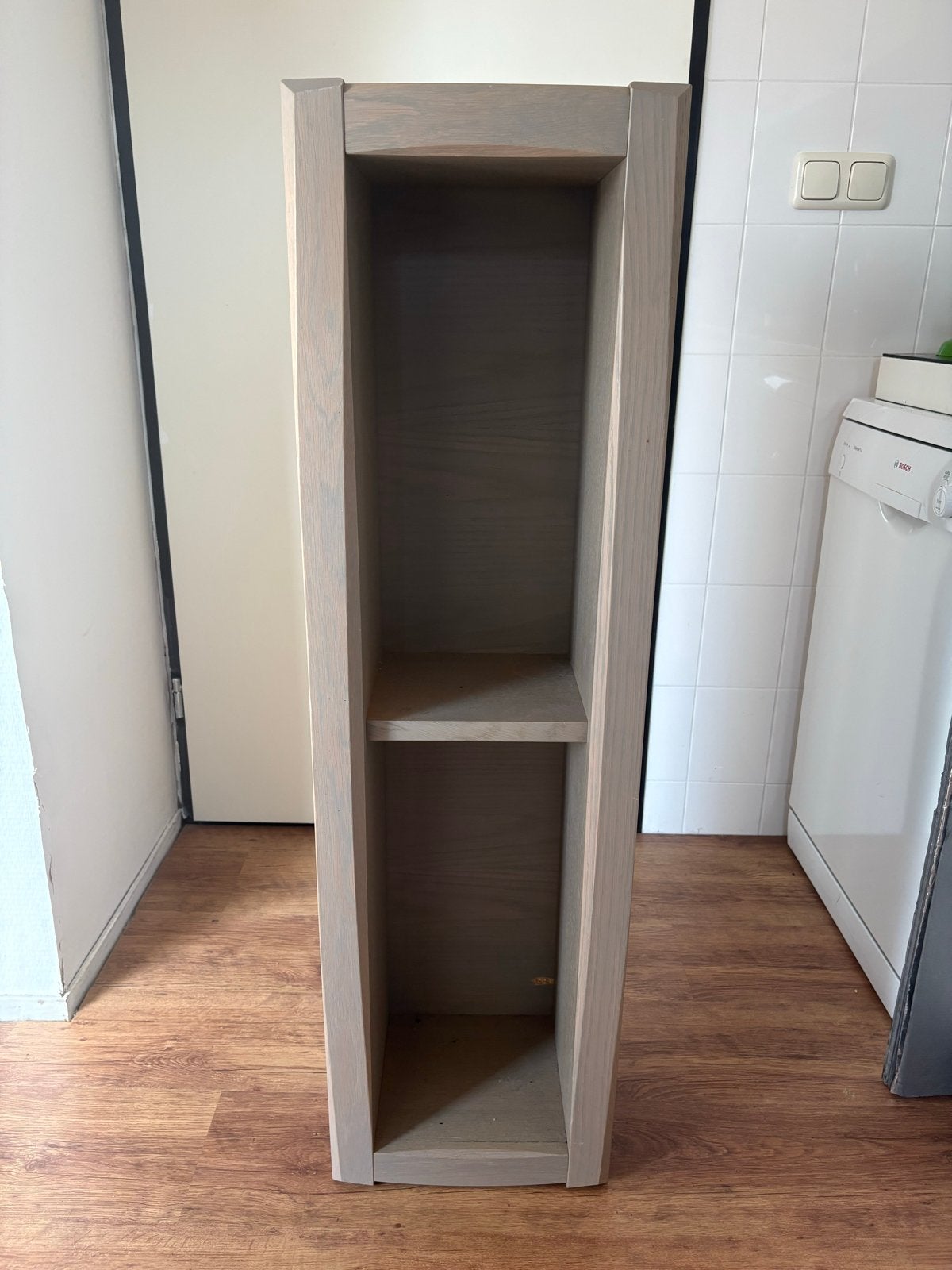 Smalle wandkast met open vakken - ideaal voor kleine ruimtes, Ophalen, Met plank(en), Minder dan 50 cm, Gebruikt