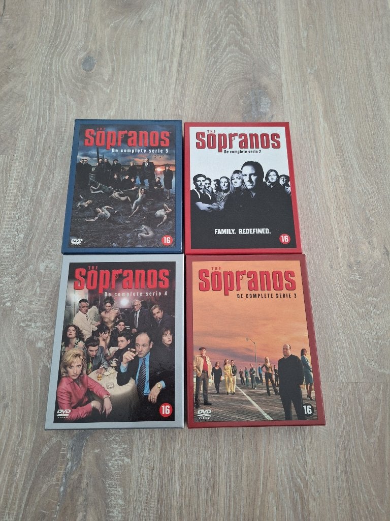 DVD's The Sopranos deel 2 3 4 en5, Cd's en Dvd's, Dvd's | Tv en Series, Vanaf 16 jaar, Ophalen of Verzenden, Zo goed als nieuw