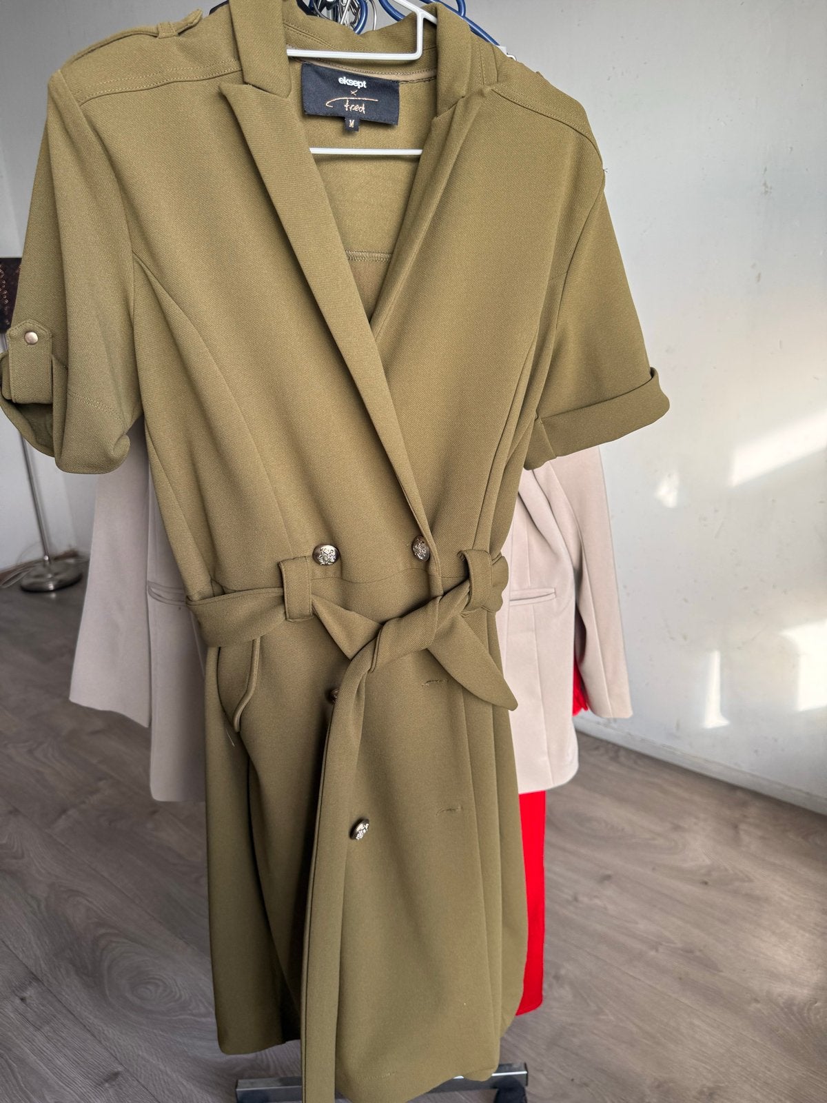 Mooie Groene Jurk van Fred Shoeby Maat M (38-40), Ophalen of Verzenden, Gedragen, Maat 38/40 (M), Groen