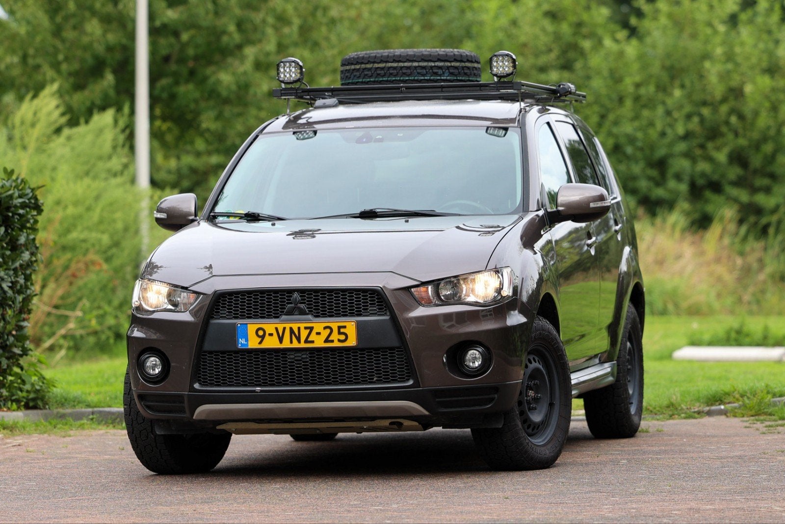 Mitsubishi Outlander 2.2 DID 4WD Panelvan 2011, Euro 5, 2268 cc, 4 cilinders, Leder en Stof