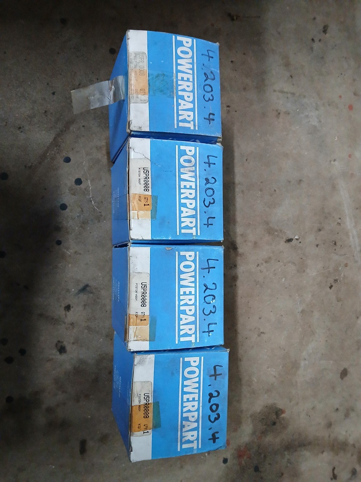 Perkins zuiger kit U5PR008 31354026 KLF 4.203.2 4x, Ophalen of Verzenden, Nieuw, Overige merken