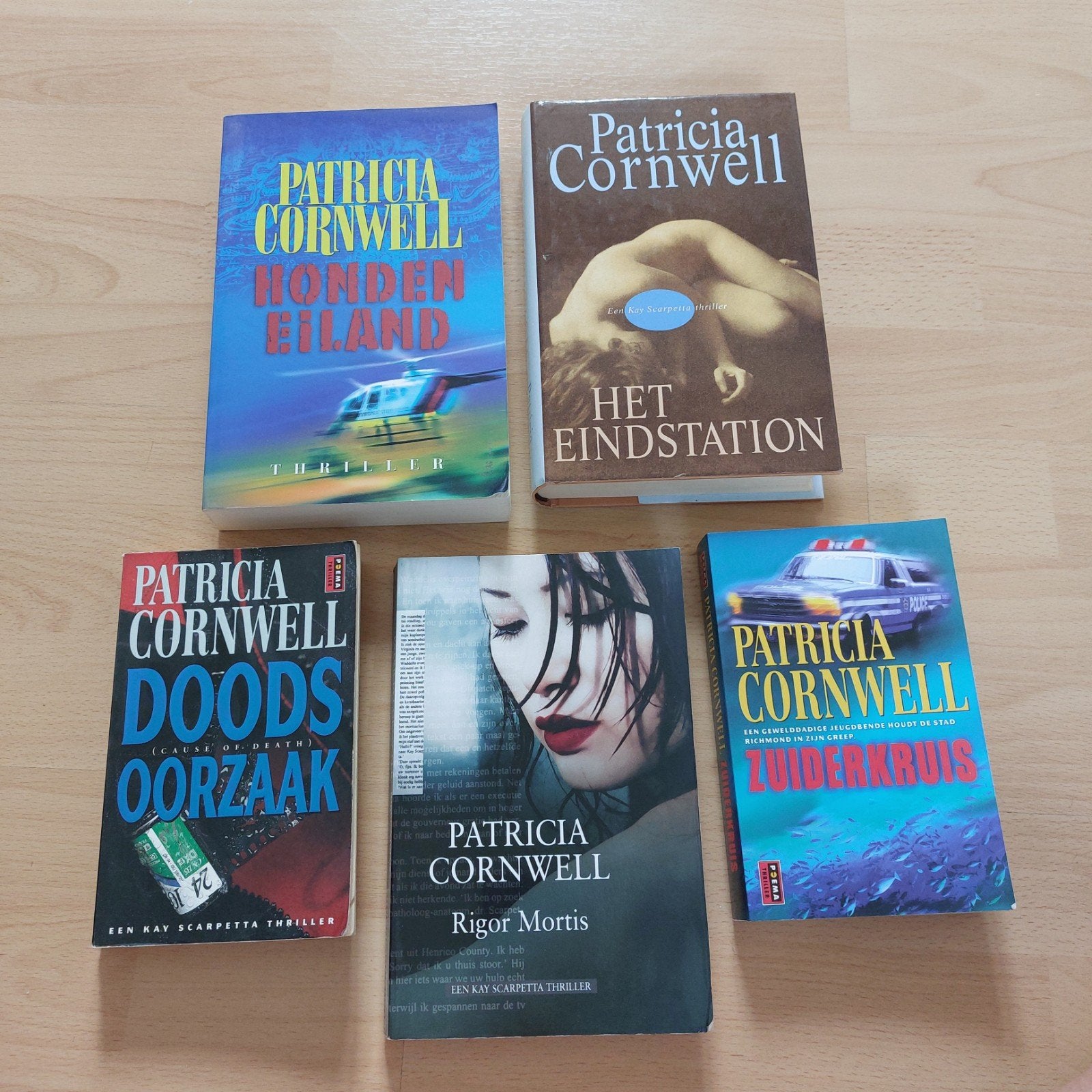 Patricia Cornwell Boeken - Thriller Collectie (5 stuks), Boeken, Ophalen of Verzenden