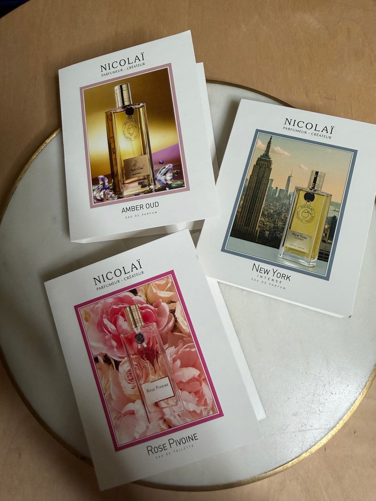 Nicolai Parfumeur Créateur samples (3x1,8ml), Ophalen of Verzenden, Nieuw