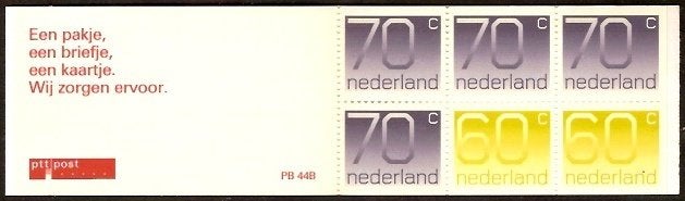 Nederland Postzegelboekje 44b postfris, Postzegels en Munten, Ophalen of Verzenden, Na 1940, Postfris