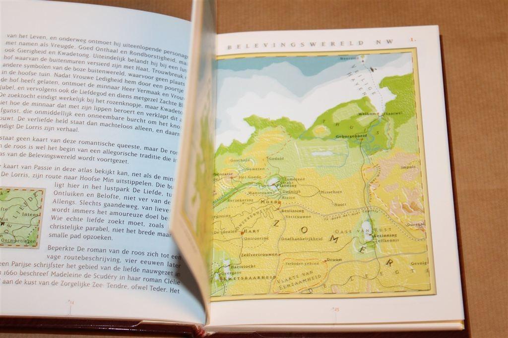 Zakatlas van de Belevingswereld — Unieke Landkaarten, Ophalen of Verzenden, 1800 tot 2000, Nederland, Landkaart