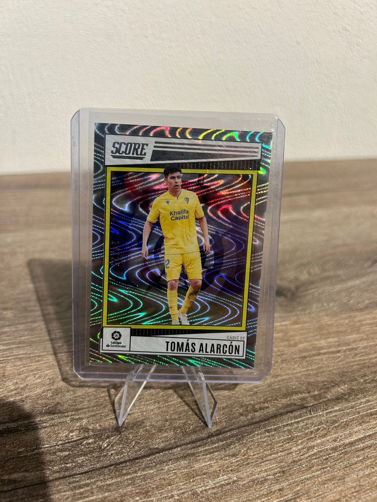 Tomas Alarcon 2022-23 Panini Score La Liga #49 Swirl /25, Ophalen of Verzenden, Zo goed als nieuw, Buitenlandse clubs, Poster, Plaatje of Sticker