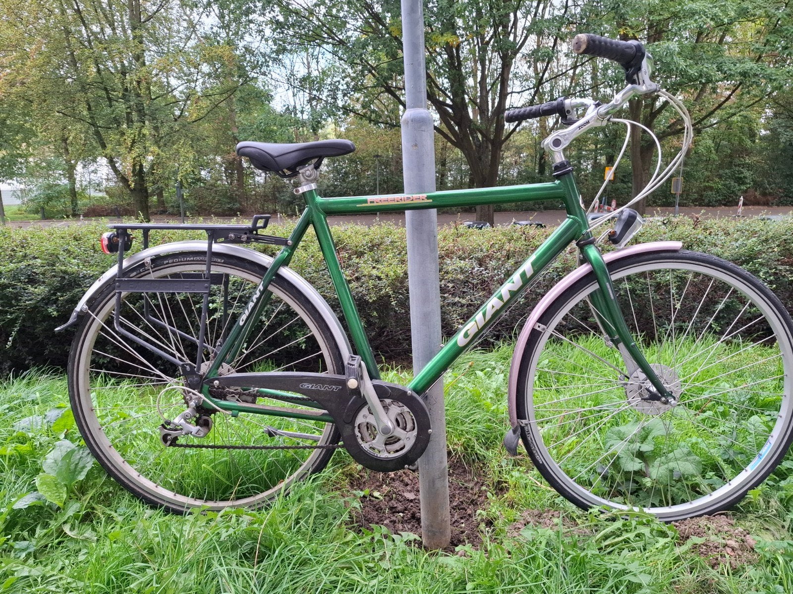 Giant Free Rider - Betrouwbare Stadsfiets 28 inch, Ophalen, Gebruikt, Velgrem, Giant