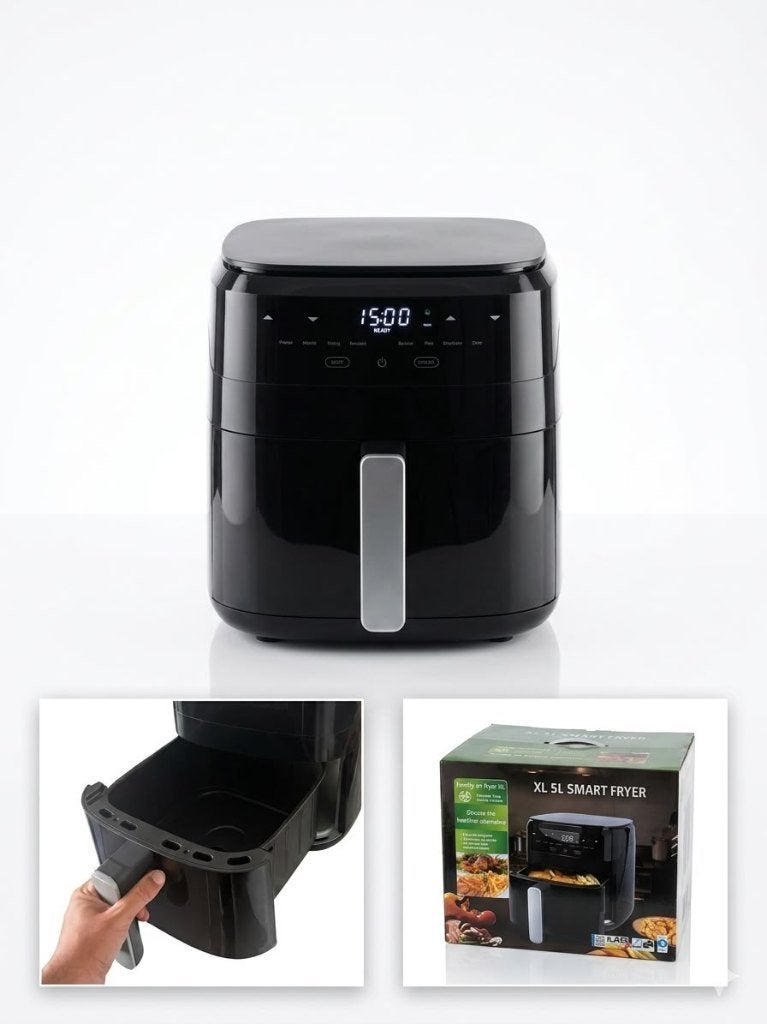 Airfryer – werkt perfect, lichte gebruikssporen, Ophalen, Gebruikt, Airfryer XL, 1500 gram of meer