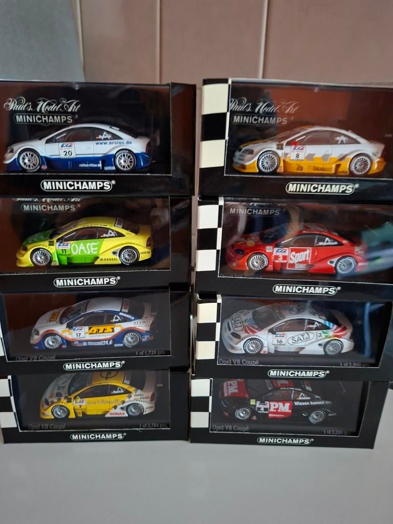 Opel astra  v8 coupe dtm  2001, Ophalen of Verzenden, Nieuw, Auto, MiniChamps