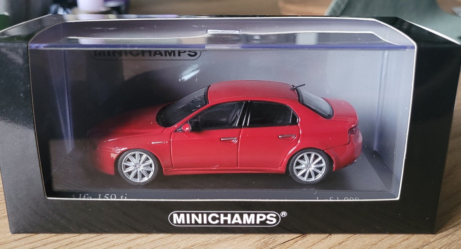 Alfa Romeo 159 ti minichamps 1:43, Ophalen of Verzenden, Gebruikt, Auto, MiniChamps