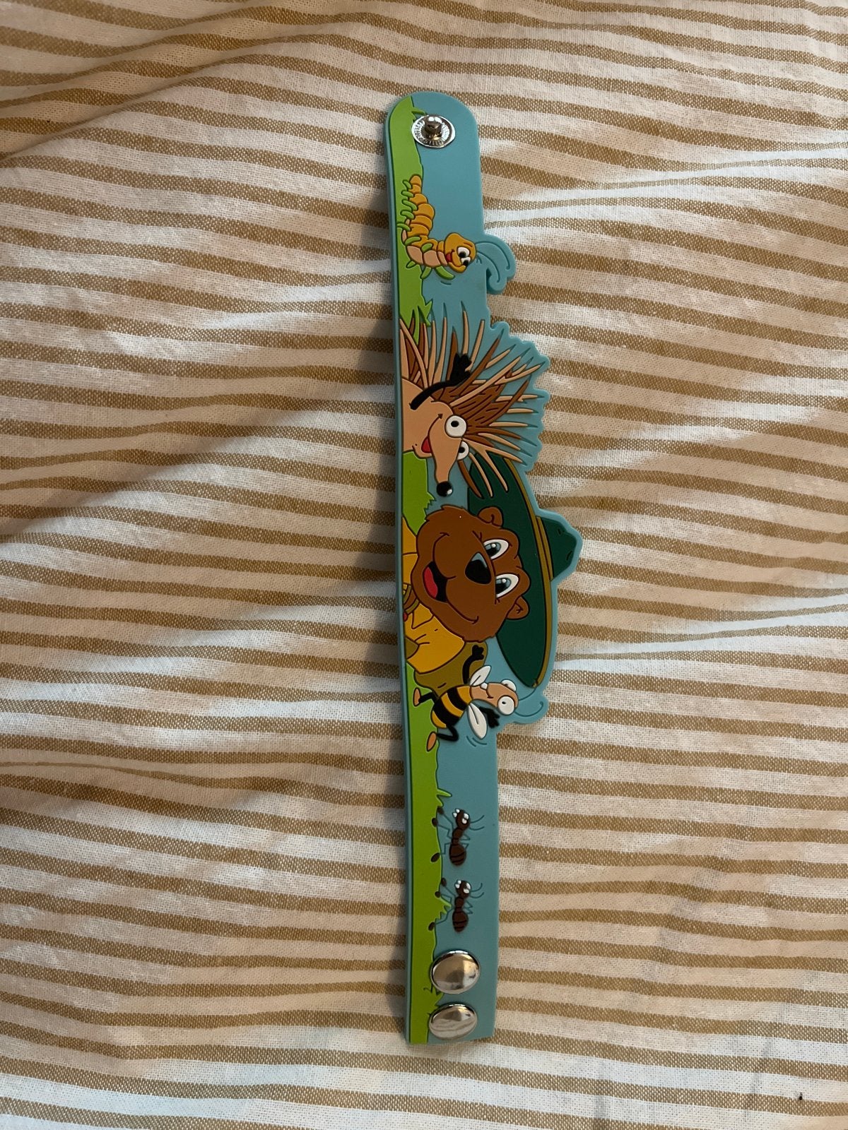 Bollo armbandje - Kinderarmband met dieren, Ophalen of Verzenden, Zo goed als nieuw, Blauw, Kunststof of Plastic