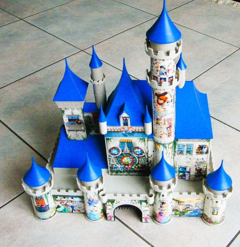 Disney kasteel 3D puzzel, Ophalen of Verzenden, Overige figuren, Gebruikt, Overige typen