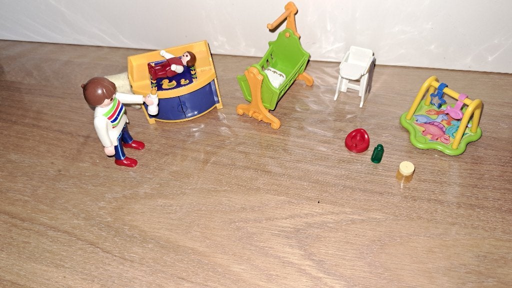 Playmobiel Babykamer (5304) aangeboden, Ophalen, Complete set, Overige typen, Zo goed als nieuw