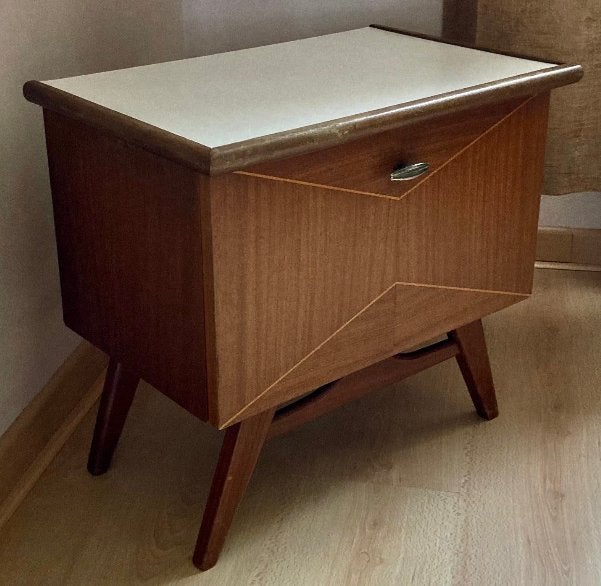 Vintage Louis van Teeffelen kastje voor Wébé jaren 60, Ophalen of Verzenden