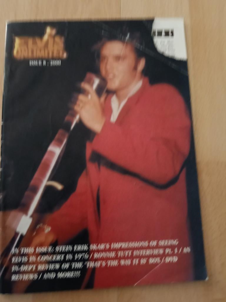 Elvis Unlimited Issue 8, 2000, Ophalen of Verzenden