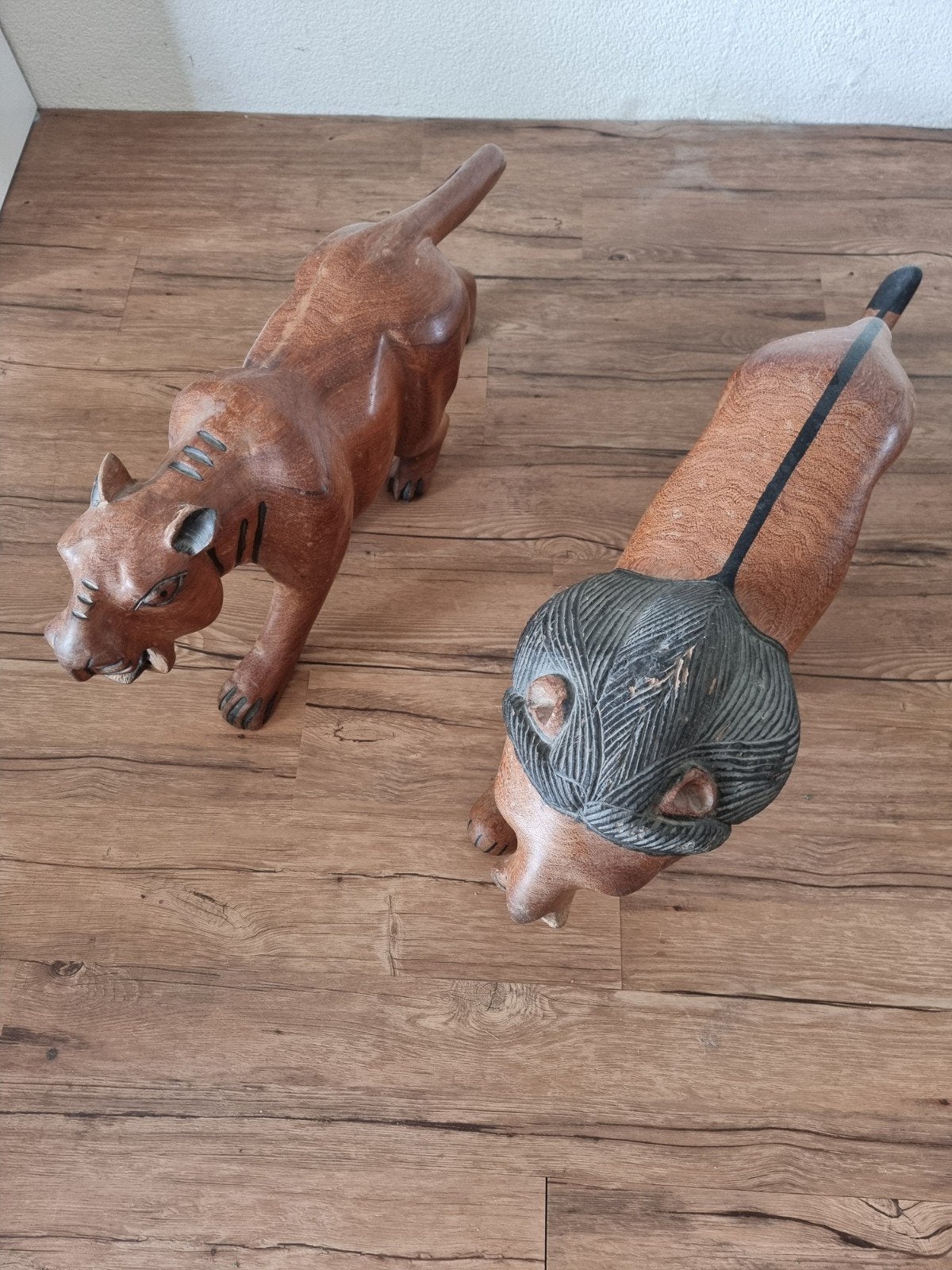 Massief handgemaakte leeuwen, Verzamelen, Beelden en Beeldjes, Ophalen of Verzenden, Zo goed als nieuw, Dier