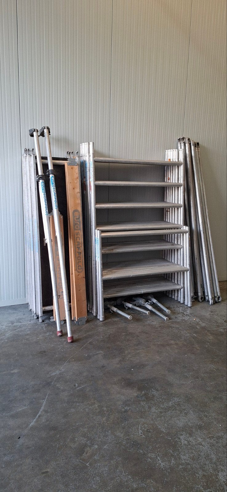 Euro Scaffold Rolsteiger 10M, Ophalen, Gebruikt, Rolsteiger of Kamersteiger, 5 meter of hoger
