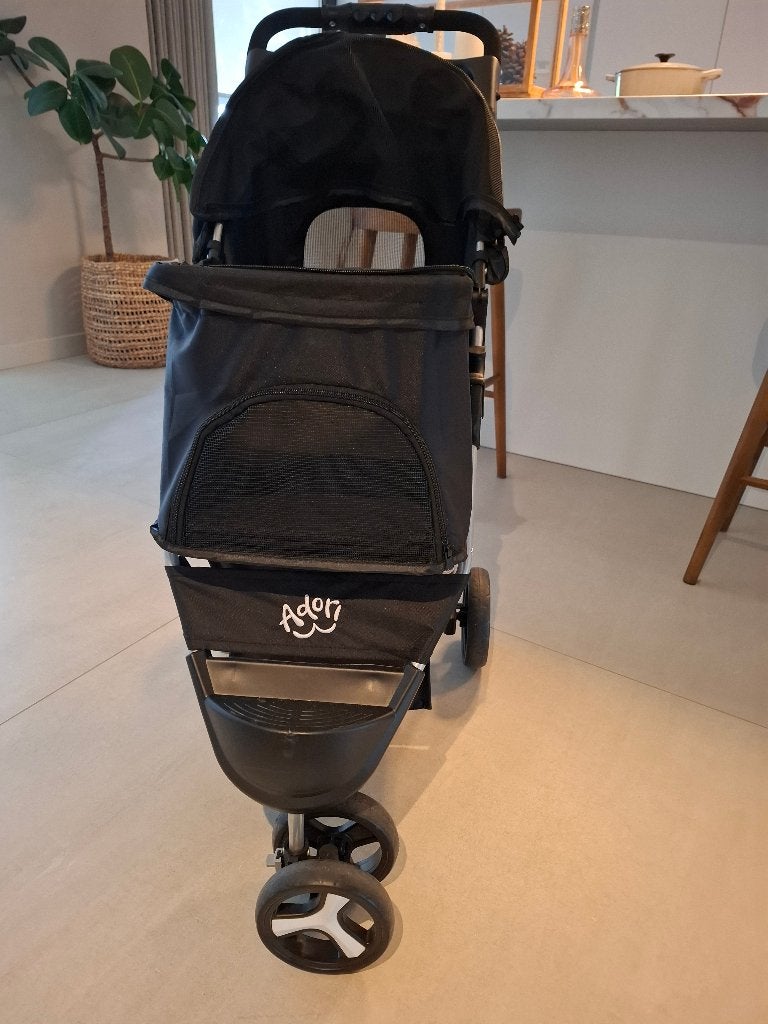 Adori hondenbuggy inklapbaar, Ophalen, Zo goed als nieuw
