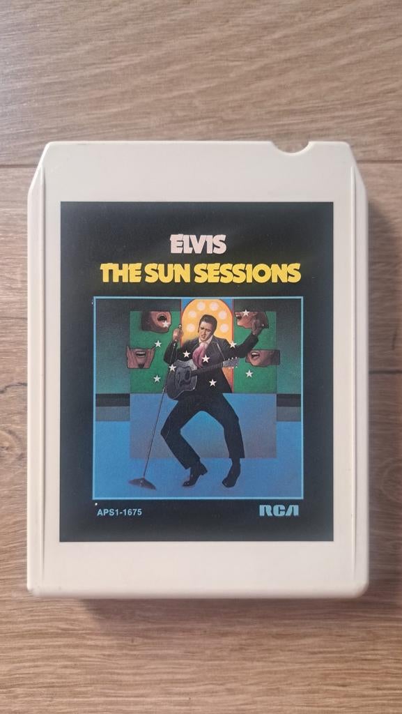 Elvis Presley - The Sun Sessions 8 Track Tape 8-track, 1 bandje, Ophalen of Verzenden, Zo goed als nieuw, Origineel