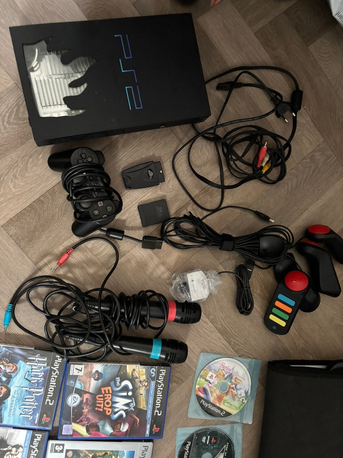 Zeer uitgebreide Playstation 2 set met veel spellen en extra, Spelcomputers en Games, Met games, Ophalen of Verzenden, Zo goed als nieuw
