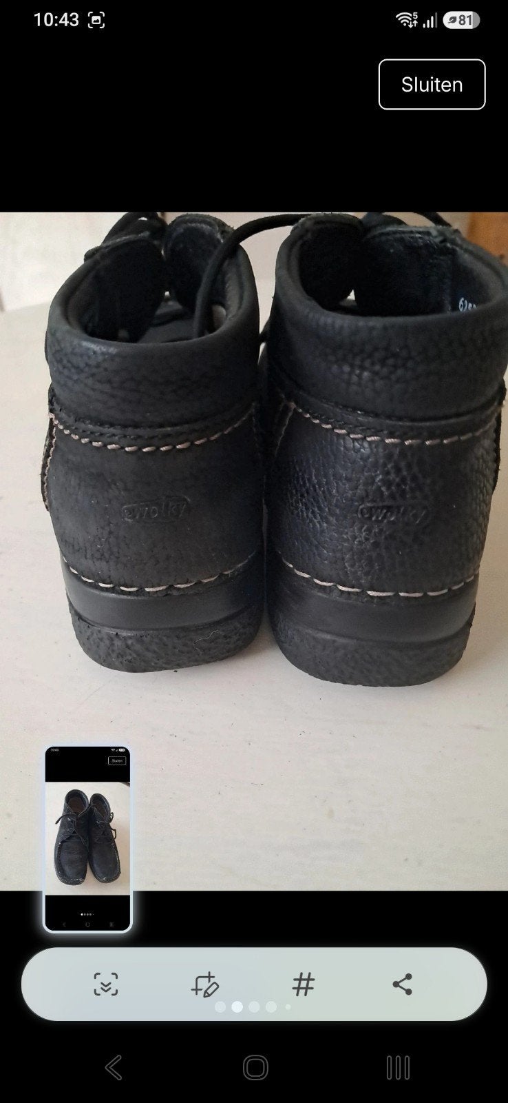 Heerlijke Wolky Seamymoc veterschoen mt 41 nubuck, Kleding | Dames, Wolky, Zwart, Ophalen of Verzenden, Sneakers of Gympen
