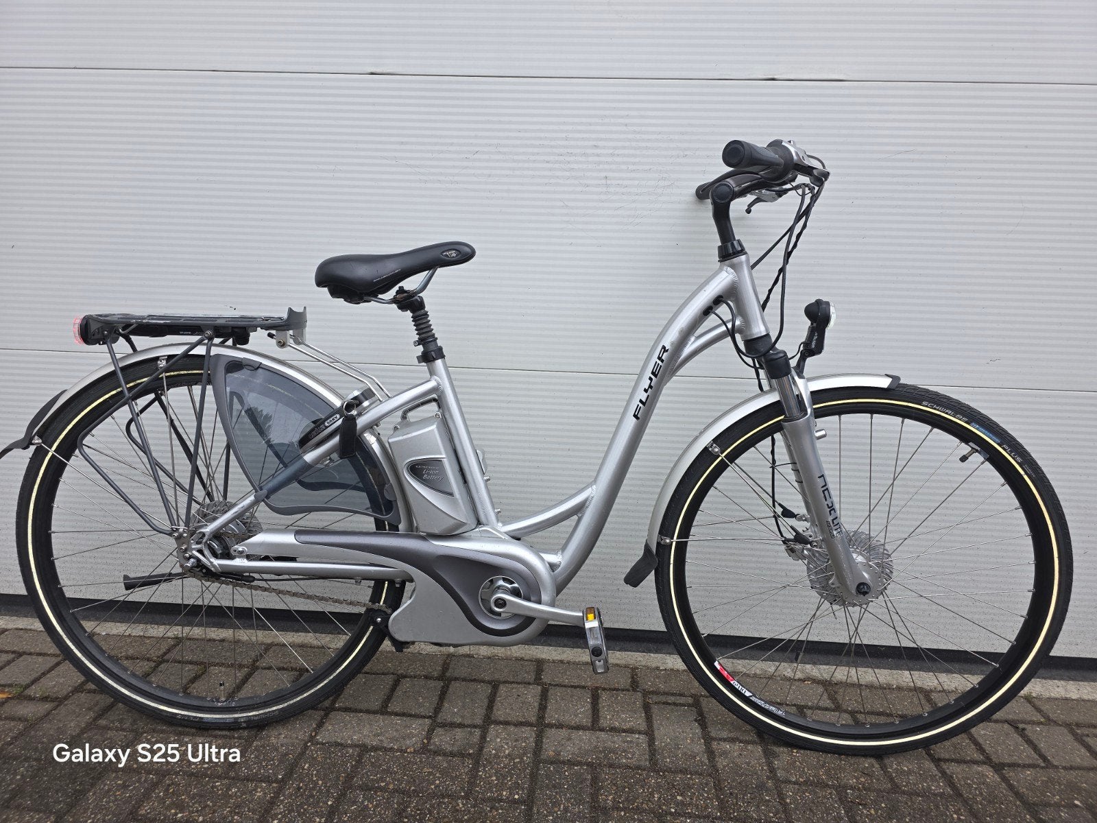 Flyer Elektrische Fiets Dames - Framemaat 46, Fietsen en Brommers, Gebruikt, Flyer, Flyer, Versnellingen