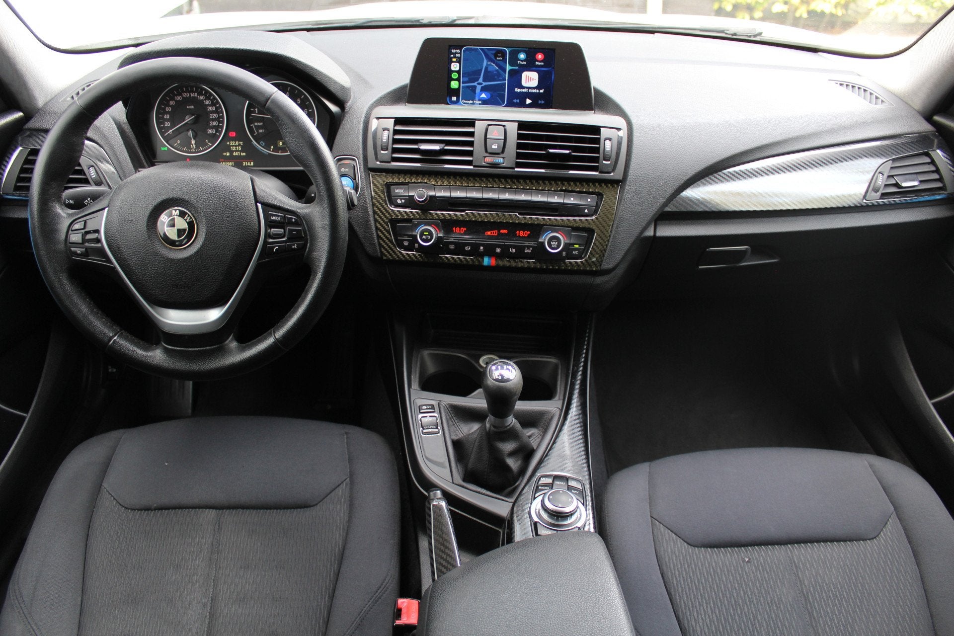 BMW 1-serie 114i EDE Executive | Cruise controle | Parkeerse, Auto's, 1-Serie, Gebruikt, 4 cilinders, Wit