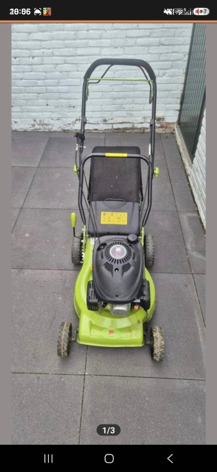 Grasmaaier, Ophalen of Verzenden, Gebruikt