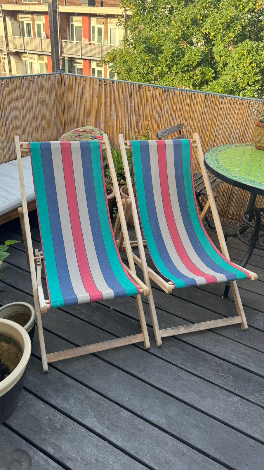 Twee strandstoelen van MADE, Ophalen, Zo goed als nieuw