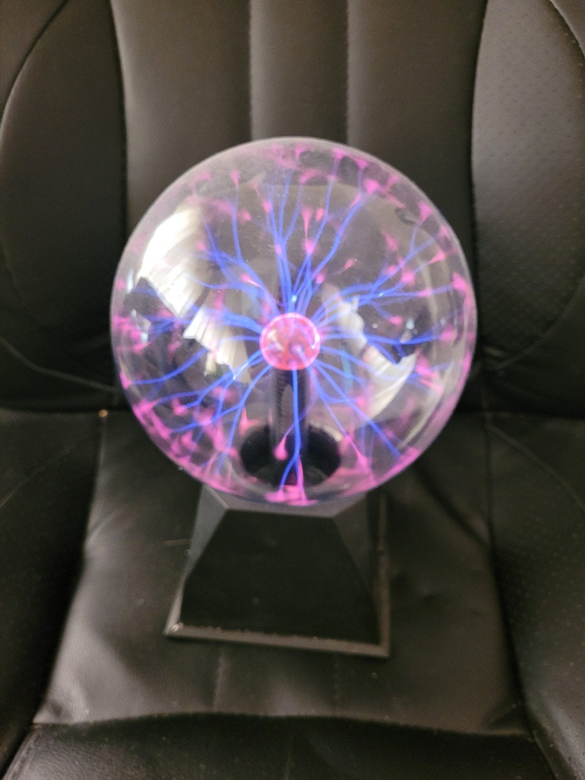 Plasma Bol - Decoratieve Lamp met Magische Lichteffecten, Ophalen of Verzenden, Meerkleurig, Glas, Modern