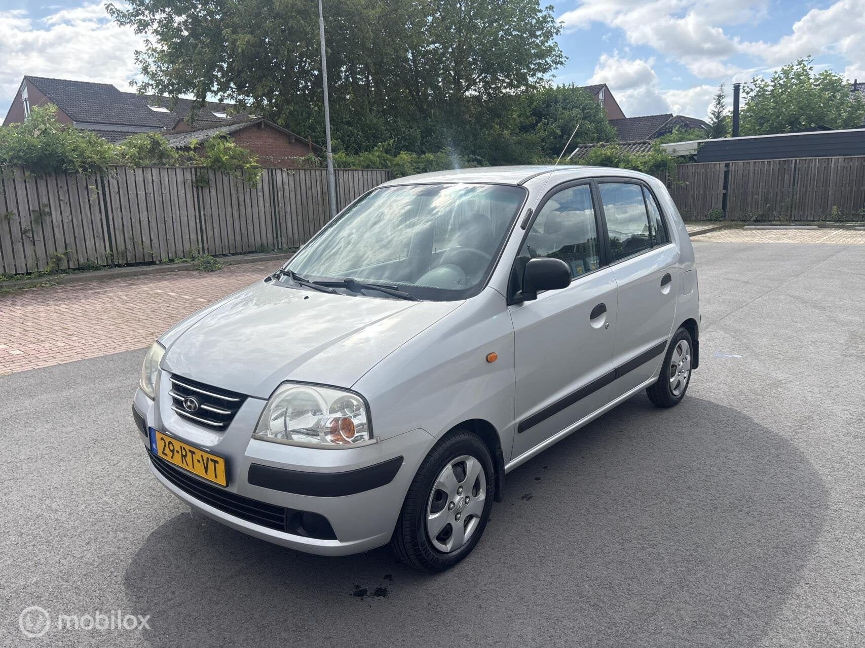 Hyundai Atos 1.1i Active Cool 2005 Airco, Auto's, Voorwielaandrijving, Gebruikt, 31 €/maand, 4 cilinders