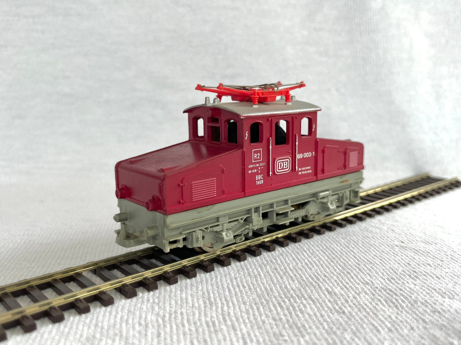 Lima DB BR 169 Elektrische rangeerlok H0, Gebruikt, Ophalen of Verzenden, Analoog, Lima